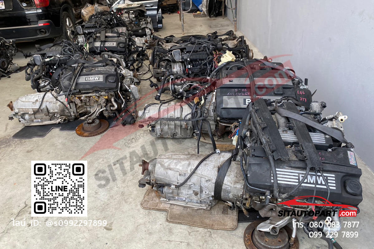 เครื่องเกียร์ ชุดหน้าปัด อุปกรณ์ครบชุด BMW e90 n46 m52 m54 - Image 8
