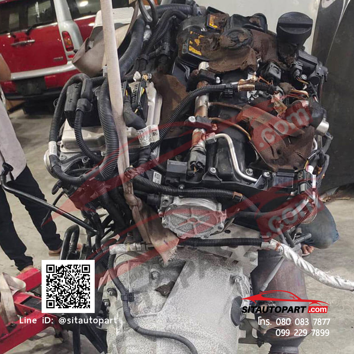 เครื่องยนต์ พร้อมเกียร์ BMW F10 n20